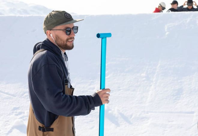 PARKSJEF: Emil Fossheim. Foto: Snowboardforbundet