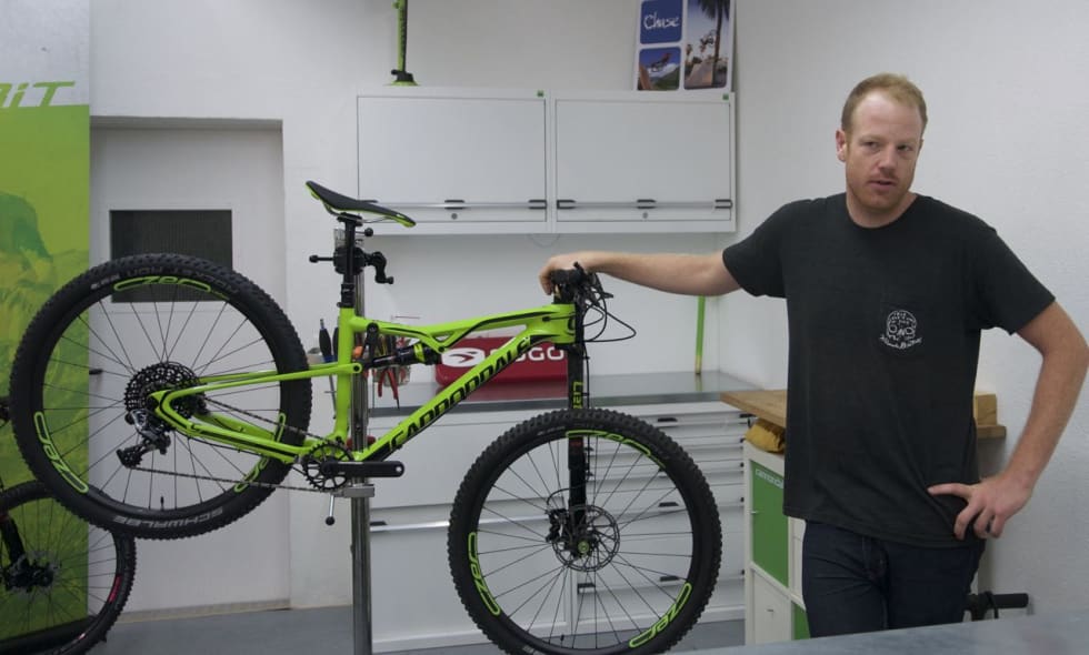 RUTINERT: Peter Valance jobbet tidligere for Rocky Mountain, produktsjefen for terrengsykler hos Cannondale har vært en del av Kanadisk terrengsykling siden begynnelsen. De siste to årene har den høyreiste mannen fra BC frontet Cannondale.