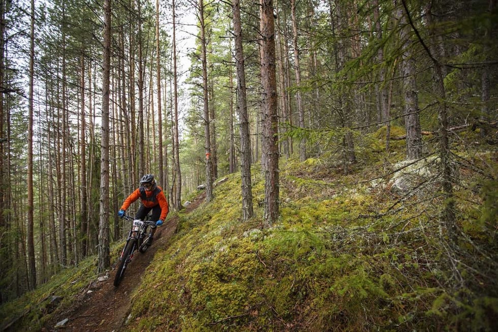 Zakarias Blom Johansen vant Nesbyen Enduro 2015 og forsvarte seieren i år, men måtte jobbe hardere enn forventet. Foto: Kristoffer Kippernes Zakka Nesbyen Enduro 2016 - Kristoffer Kippernes