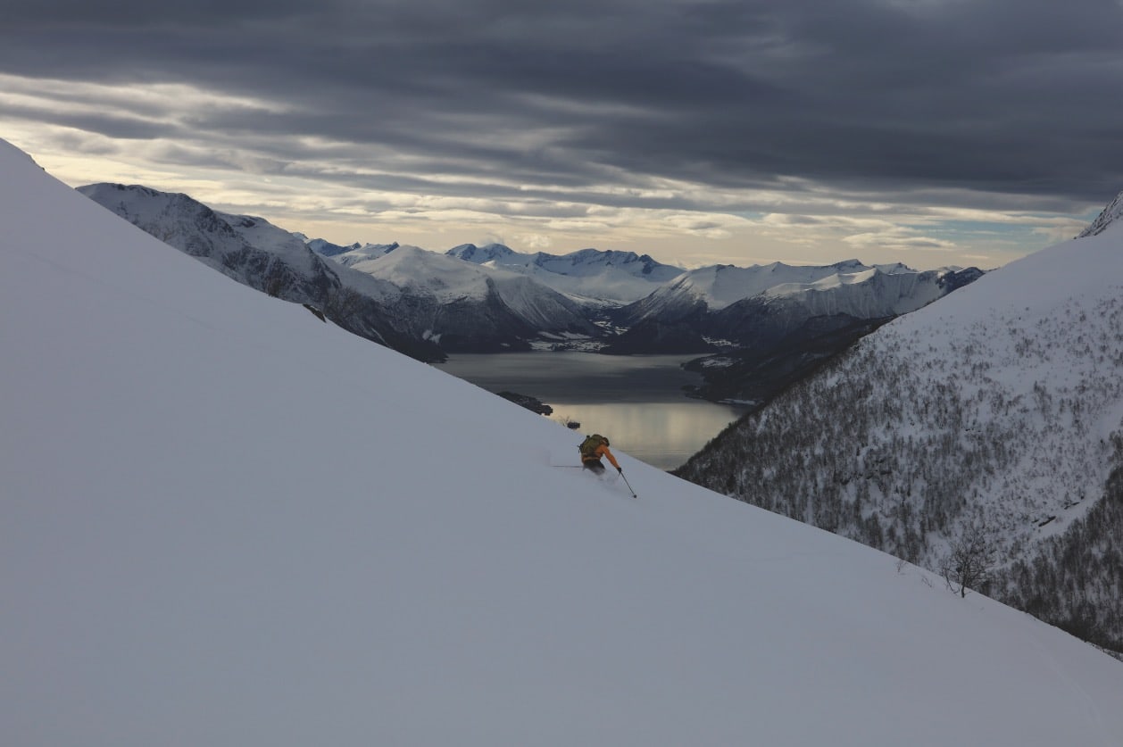 ROMSDALSNATUR: Skikjøringen står i fokus på hele turen. Ikke antall kilometer tilbakelagt. Foto: Matti Bernitz Pedersen