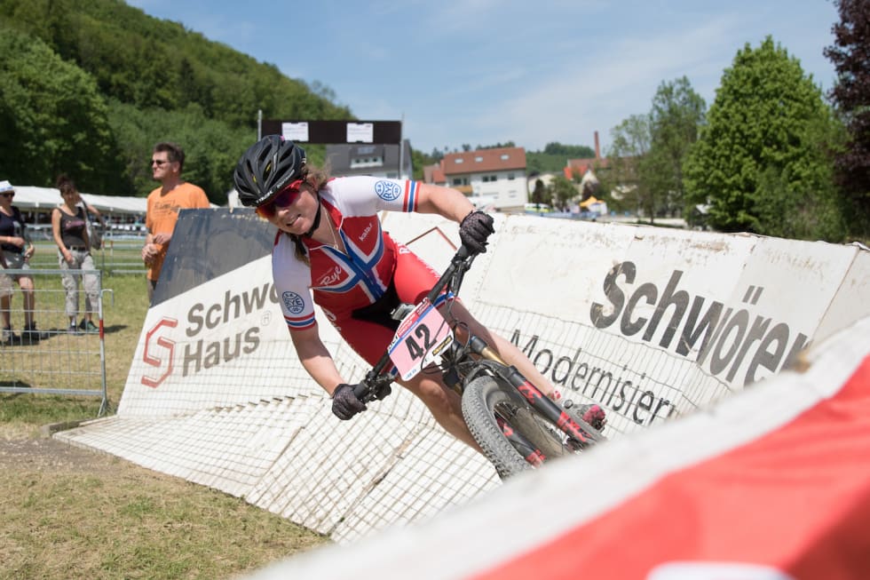 Elisabeth Sveum ble nummer to i Norgescupfinalen men vant cupen sammenlagt. Foto: Bengt Ove Sannes Elisabeth Sveum - WC Albstadt 2017 - Bengt Ove Sannes 1400x933