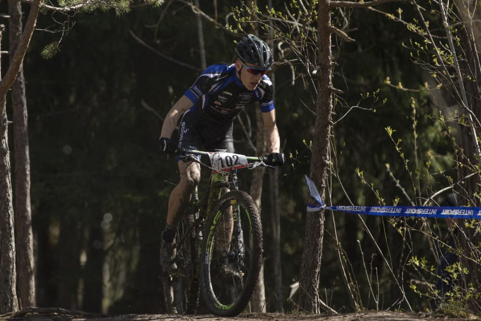 Hjemmefavoritten Anders Johannessen vant Norgescupfinalen. Foto: Per-Eivind Syvertsen Anders Halland Johannessen M Junior - Per-Eivind Syvertsen 1400x933