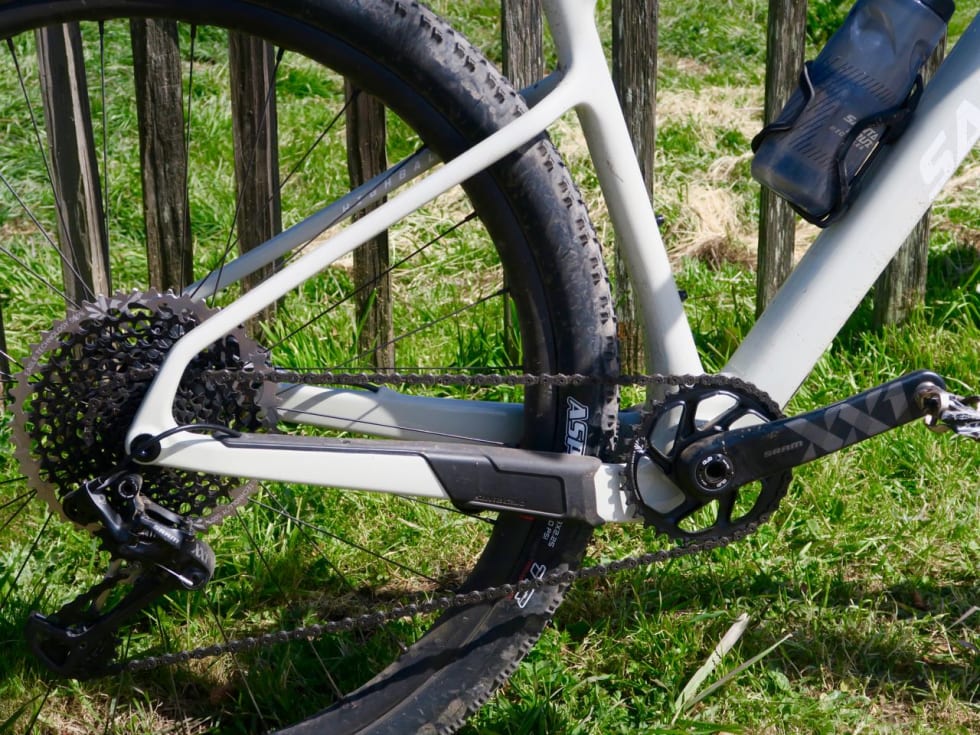 TOPPMODELL: Highball CC XX1 carbon har SRAM XX1 Eagle og Santa Cruz Reserve 25-hjul. Foto: Øyvind Aas