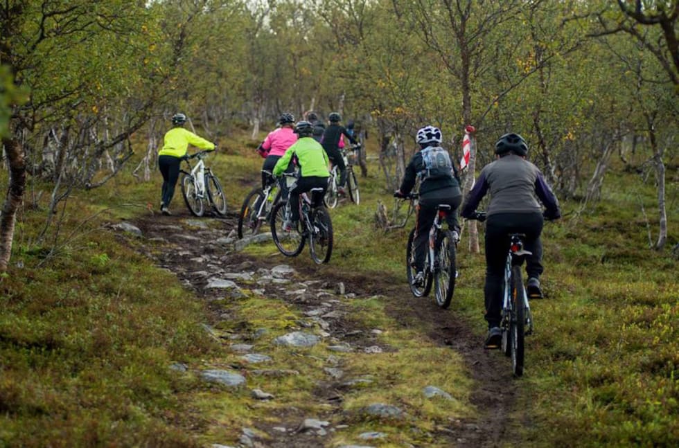 Skaidi Extreme er langt mer enn bare et kruttsterkt elitefelt. Det er aller mest for folk flest. Foto: Frank Rune Isaksen Skaidi Extreme 2014 - Foto Frank Rune Isaksen 1400x924