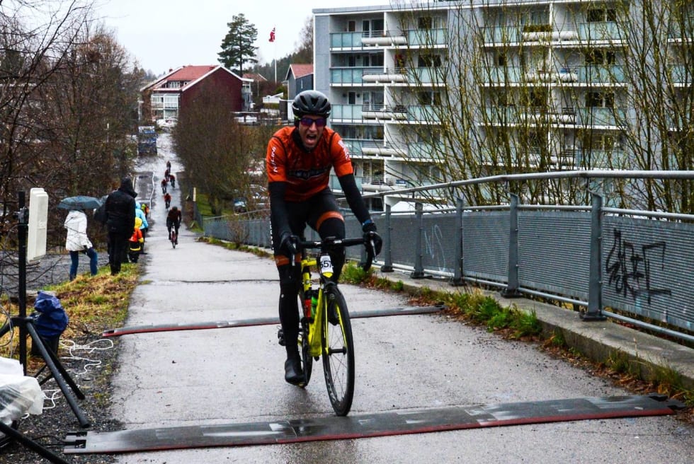 RASKEST: Eivind Olsen fra Kjekkas var raskest i Enebakk Rundt. Foto: Eirik Granly Eirik Olsen - Kjekkas - overall winner Enebakk Rundt - Eirik Granly 1400x933