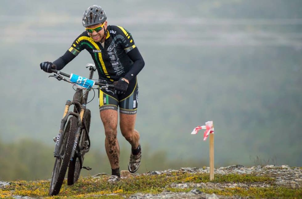 Lars Ragnar Manengen ble nummer to i Skaidi Extreme 2014. Han er tilbake i år og melder om at formtoppen er inne så sant forkjølelsen slipper taket. Foto: Frank Rune Isaksen Lars R Manengen Skaidi Extreme 2014 - Foto Frank Rune Isaksen 1400x924