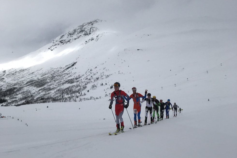 Sondre Svensli tok ledelsen tidlig på Stryn Rando, som var nest siste runde i årets Norgescup. Foto: Johan Olai Svidal Sondre Svensli Stryn Rando Johan Olai Svidal 1200x800