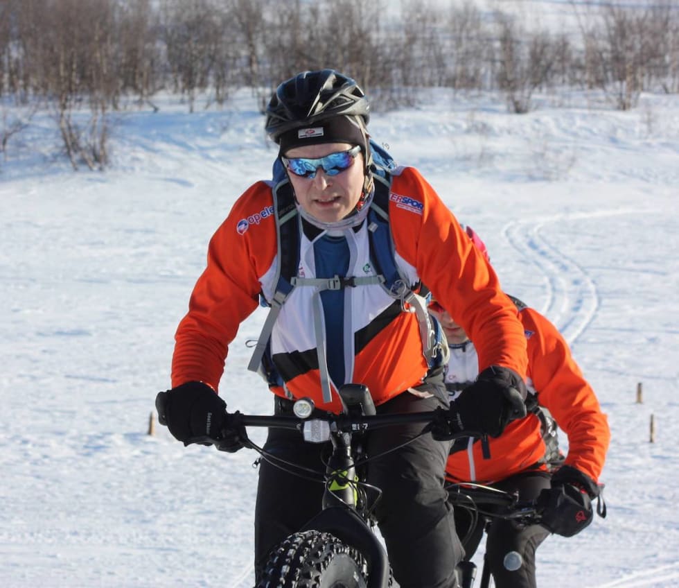 Heftig innsats på slutten av fatbikesesongen var avgjørende for sammenlagtseieren til Trond Olsen. Foto: Stig R. Nilsen Trond Olsen vant strava 2017 - Foto Stig R. Nilsen 1200x