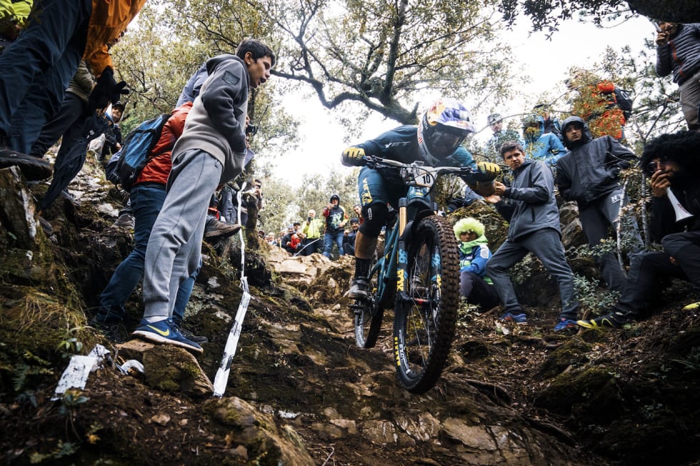 Richie Rude vant den tredje runden av Enduro World Series. Foto: Enduro World Series Richie Rude - EWS 3 Olargue - Foto EWS