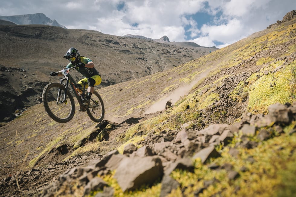Jared Graves er en av de to som har bekreftet å ha avlagt positiv dopingprøve i Orlogues i mai. Foto: Enduro World Series