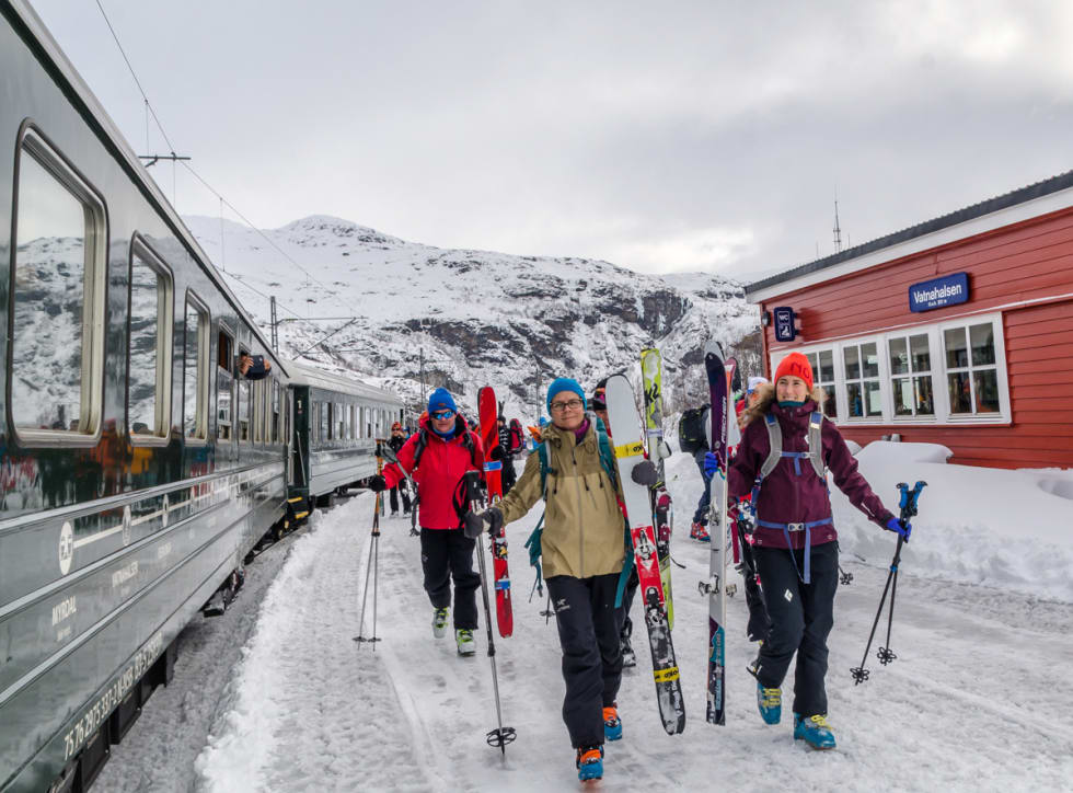 Å ta toget sammen gir campen en ekstra dimensjon. Foto: Ivrig vatnahalsen 2017 3 - IVRIG