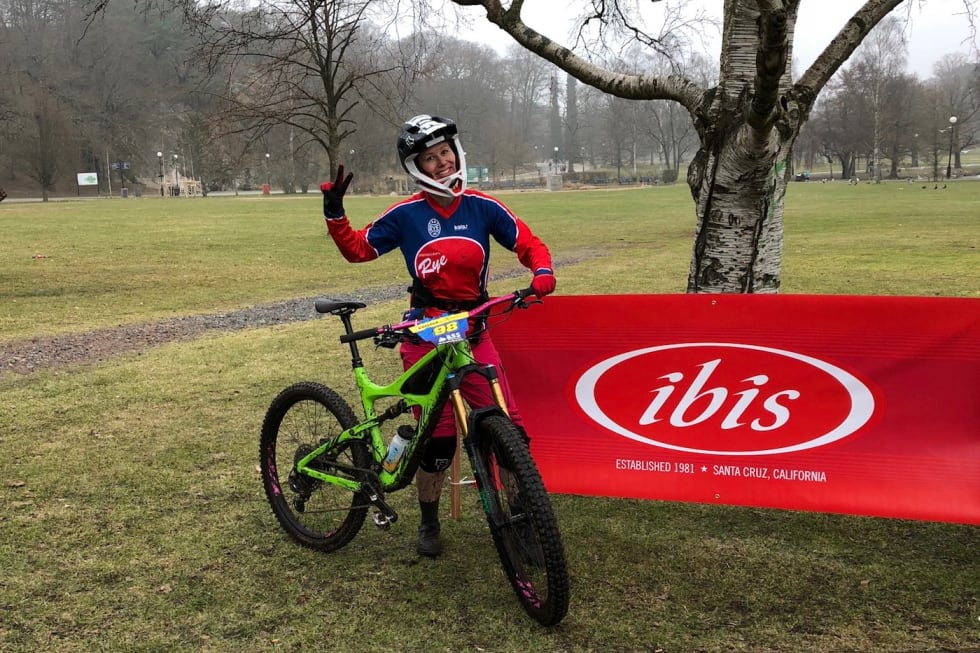 Anette Røssum Bastnes i forkant av helgas ritt i Gøteborg. Foto: Alice Grindheim Anette Røssum Bastnes - ESS Gøteborg 2018 - Foto Alice Grindheim 1400x933