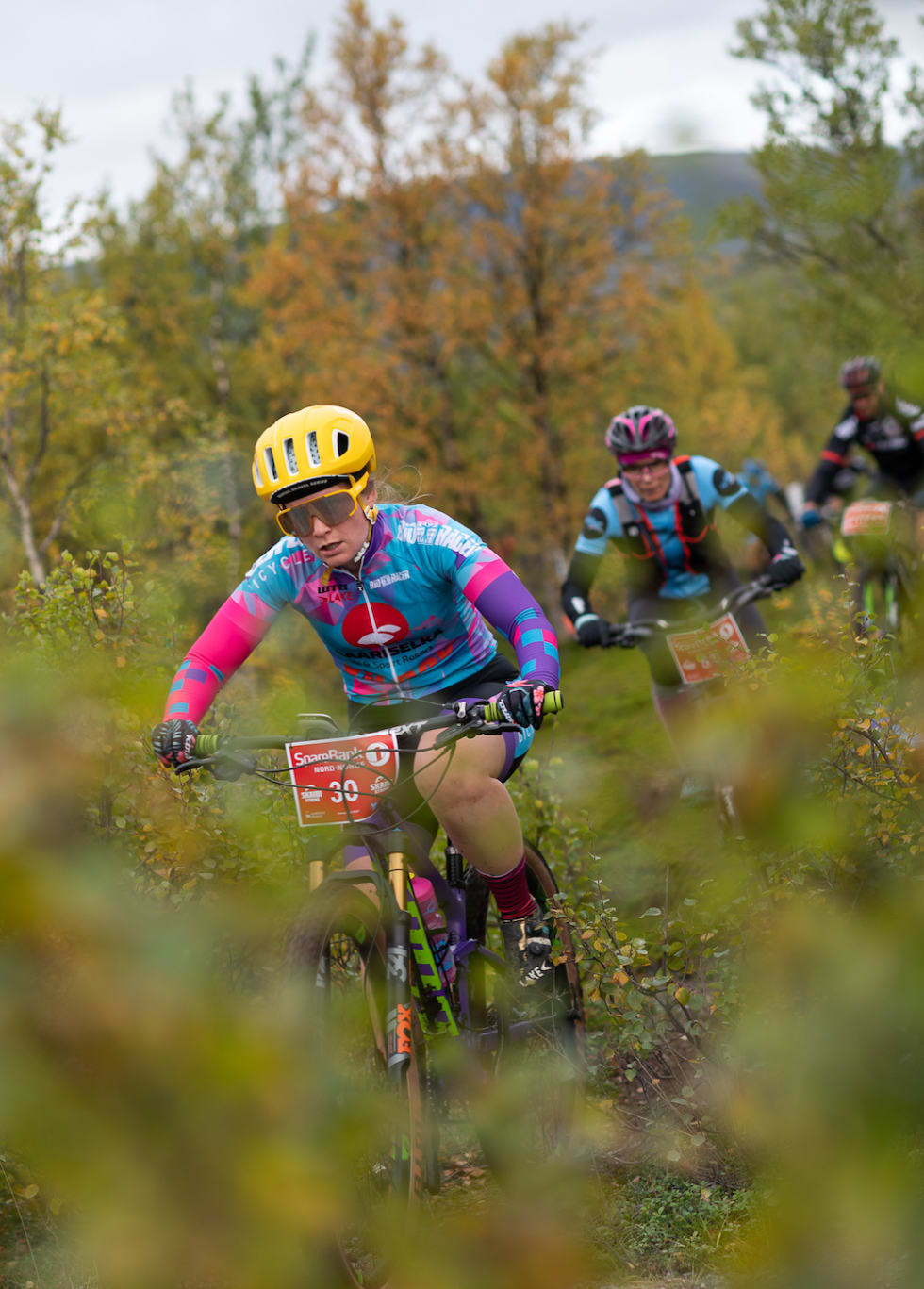 Tina Idström har vært på pallen i Skaidi Xtreme før. I år ble hun nummer to i eliteklassen, men fjerde raskeste dame. Foto: Cecilia Emilie Johansen, Frikant/Skaidi Xtreme