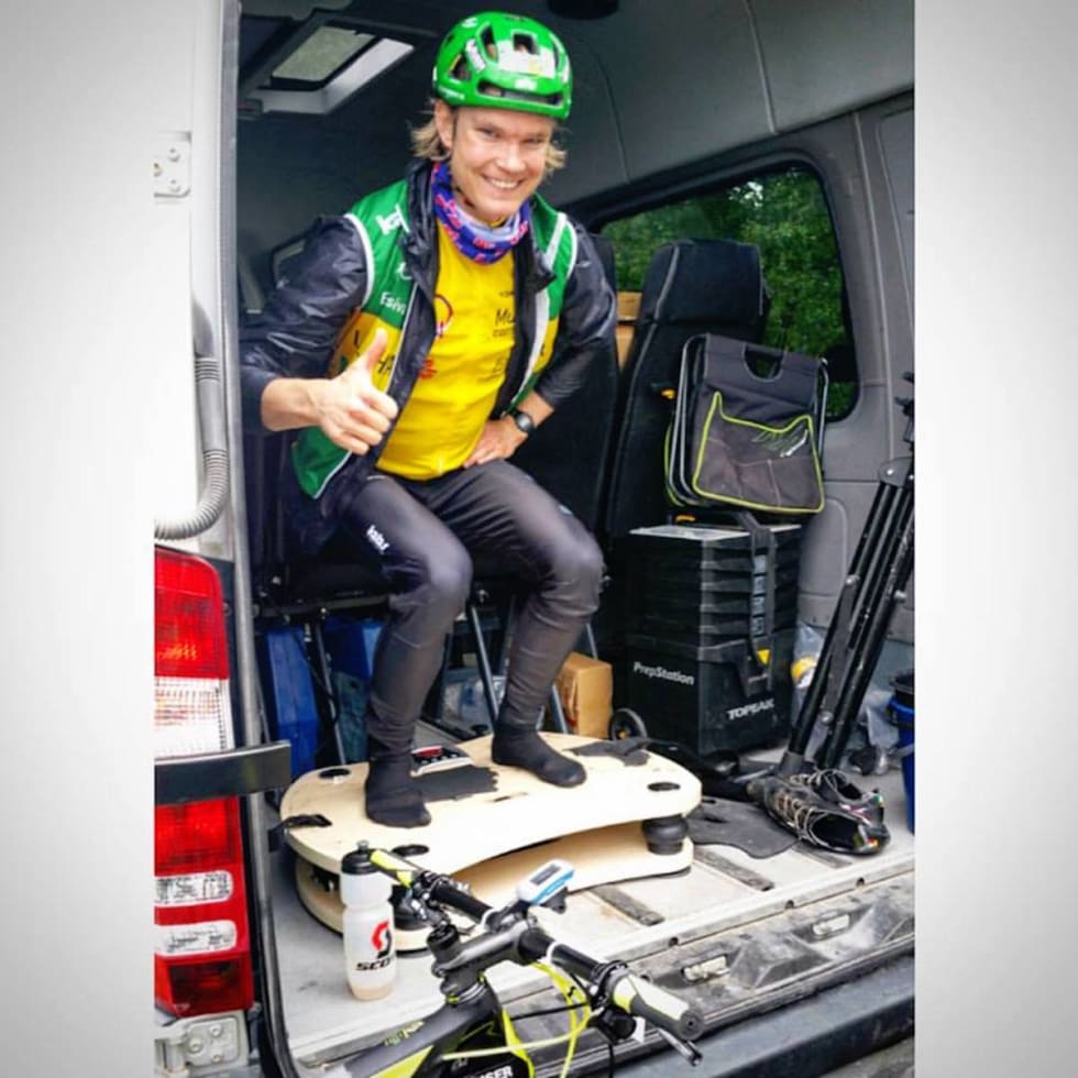 Petter Fagerhaug vibbet seg til en god start i NC i helga. Foto: Privat Petter Fagerhaug Vibrasjonsplattform 1200x1200