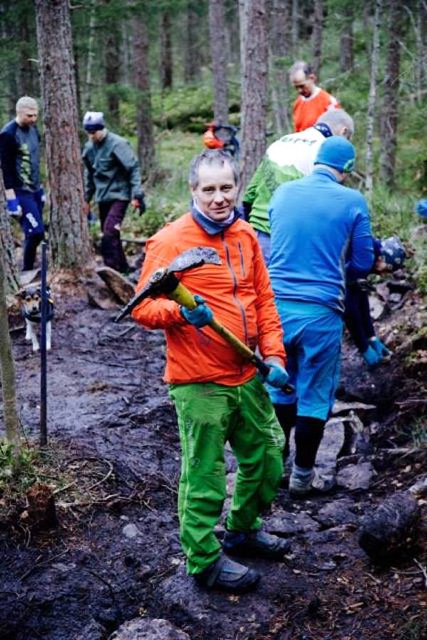 Eddie "Klippen" Rudolph var en av de to stayerne som fikk hovedpremien i dugnadspotten. Foto: Bjørn Enoksen Eddie Klippen Rudolph - Bjørn Enoksen 600x