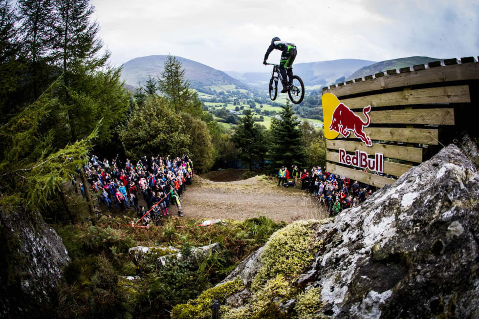Craig Evans vant årets utgave av Red Bull Hardline. Foto: Red Bull Content Pool Craig Evans - Red Bull Hardline 2017 - Foto Red Bull Content Pool 1400x933