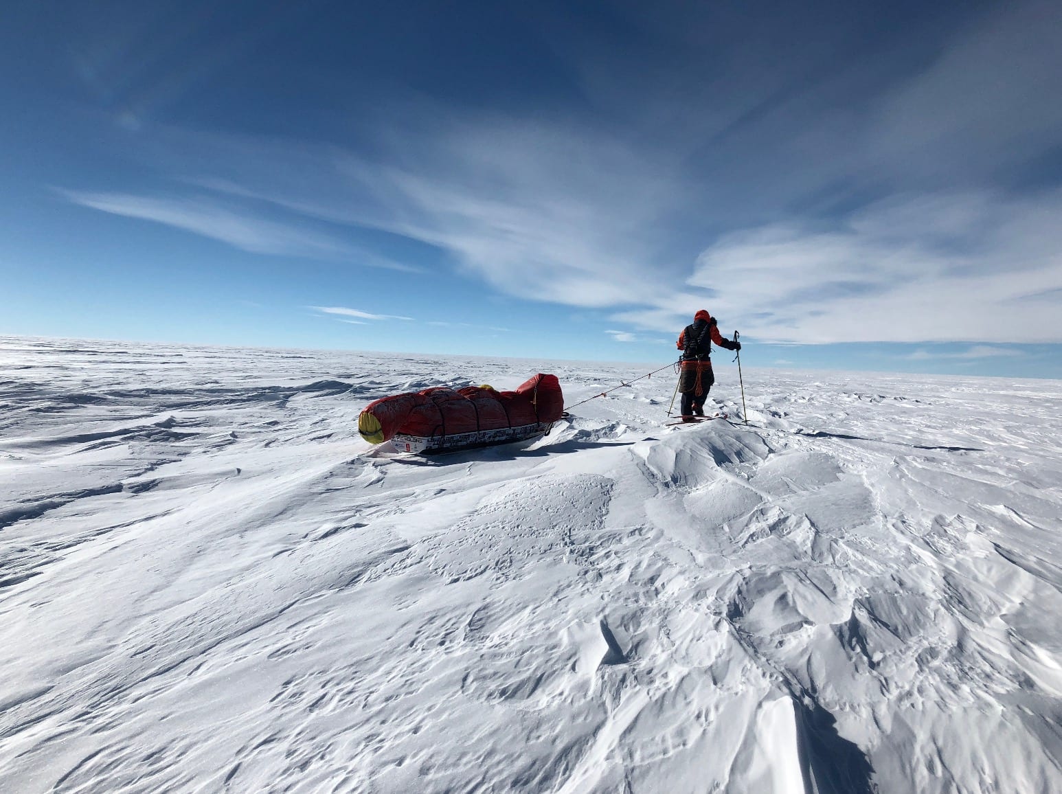 SEIGT: Flatt landskap er ikke helt flatt. Foto: Jan Sverre Sivertsen