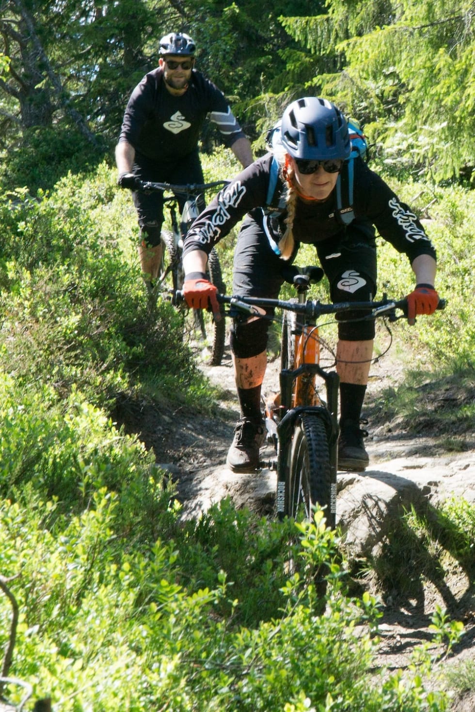 Rett posisjon på sykkelen. Foto: Zoltson
