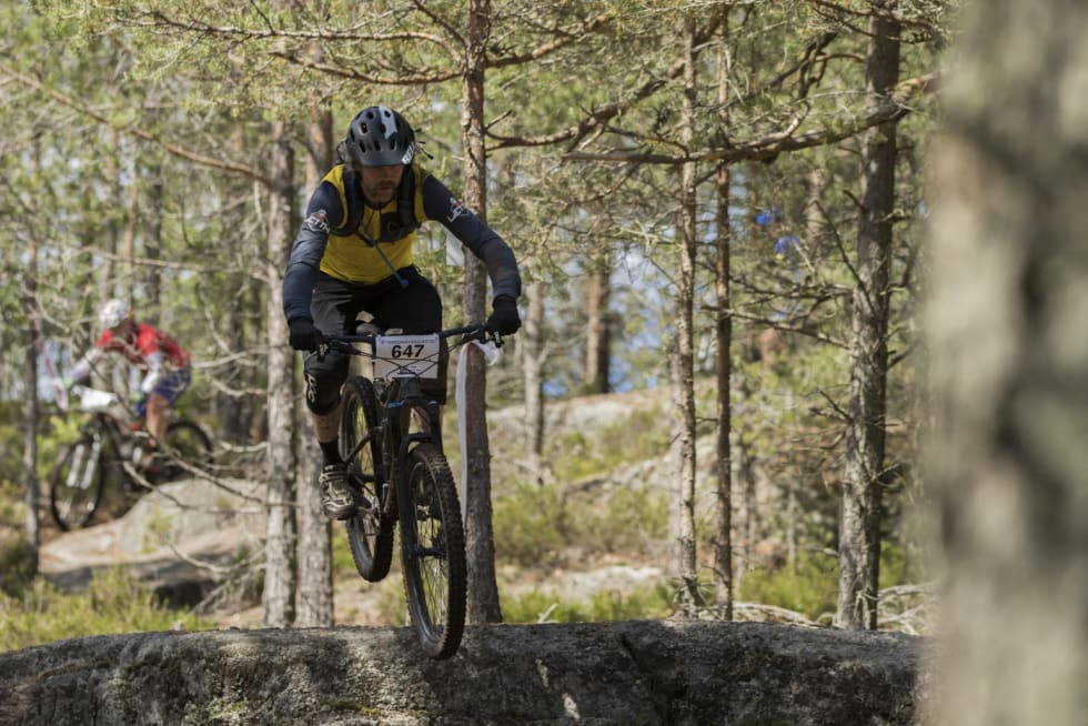 Thomas Wold med fullt fokus forover. Foto: Per-Eivind Syvertsen Thomas_Wold_M40-44