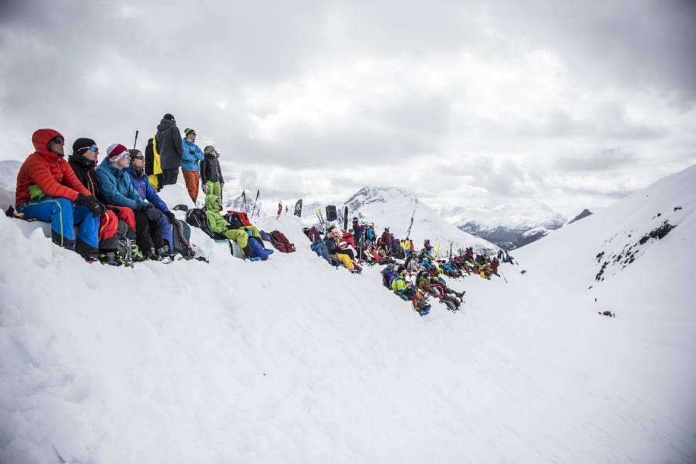 Publikum til XFree konkurransen. Foto: Olav Standal Tangen XFree Olav standal Tangen