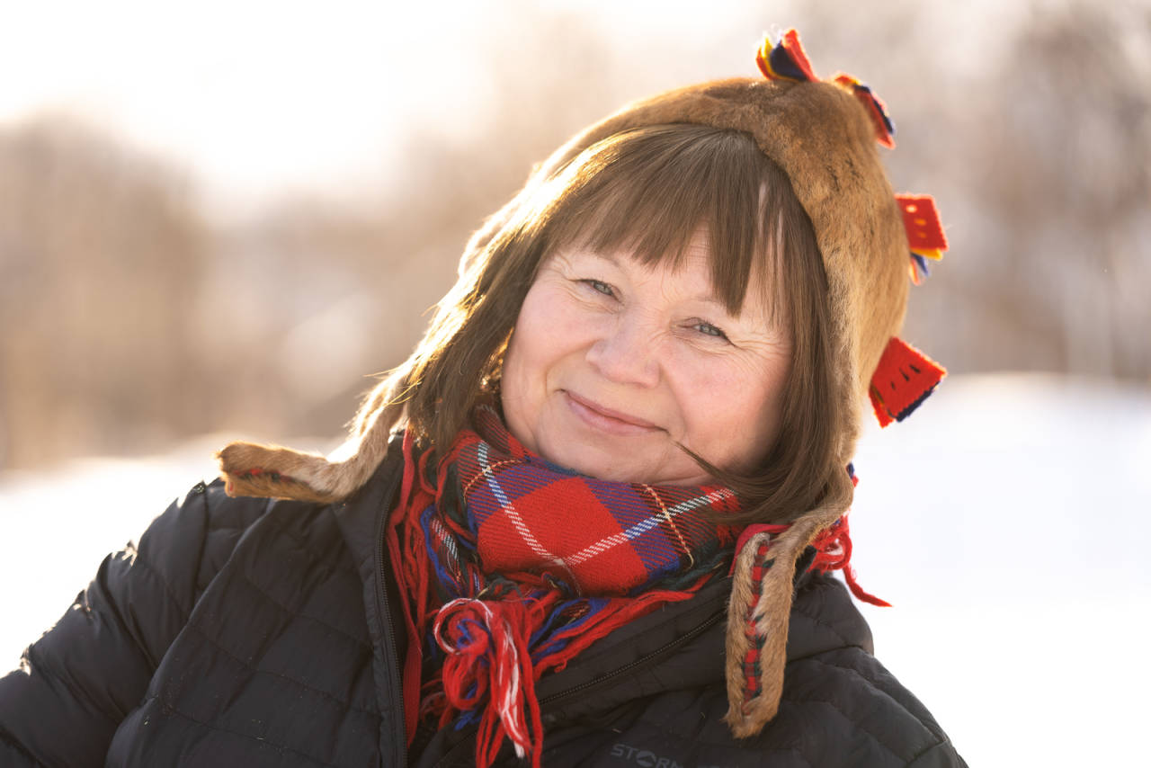 EKSPERTEN: Ellinor Utsi. Foto: Therese Norman Andersen Ellinor utsi davvi siida