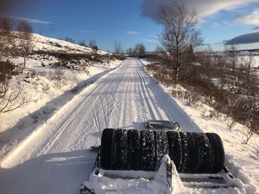 Veslebuadalen ble kjørt på onsdag. Foto: Geilo Sti- og løypelag