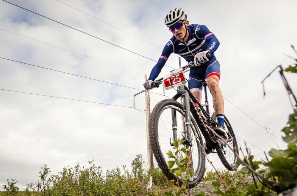 Ola Kjøren er godt fornøyd med andreplassen i sitt første forsøk på Skaidi Extreme, og kommer gjerne igjen. Foto: Skaidi Xtreme & Ziggi/Reklamehuset Nord skaidi Ola Kjøren - Skaidi Xtreme & Ziggi:Reklamehuset Nord 1400x924