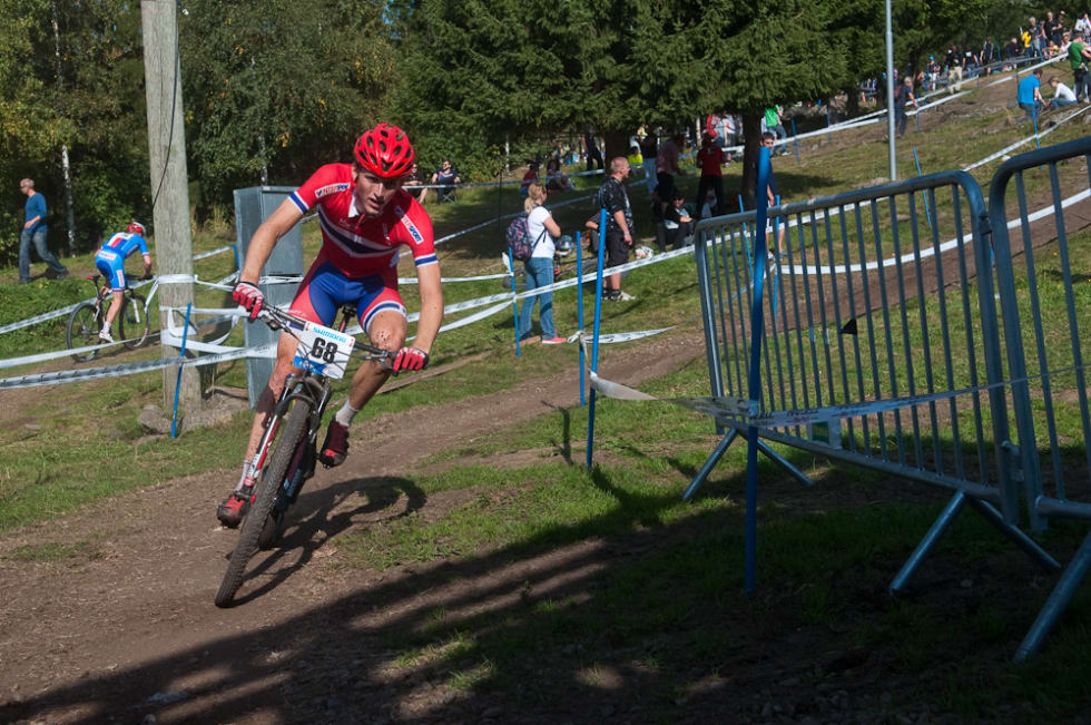 TUNG DAG: Ola Kjøren var skuffa etter VM-rittet. Han hadde en dårlig dag. Foto: Øyvind Aas