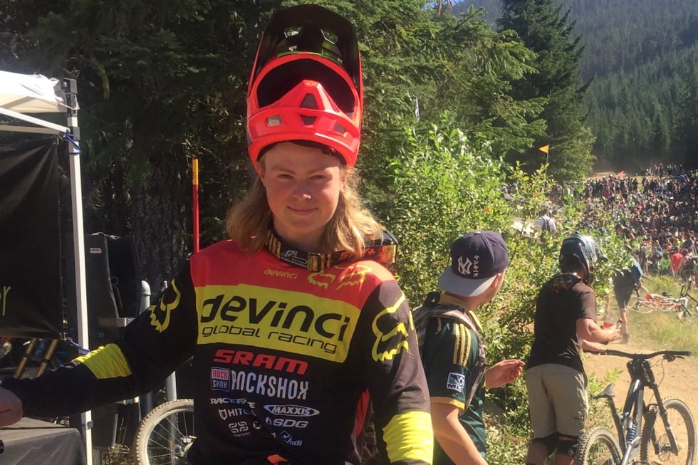 Å få sykle på Crankworx i Whistler var stort på alle måter, forteller Brage Vestavik. Foto: Linnea Rooke Brage Vestavik Crankworx Whip Off - Linnea Rooke 1400x933