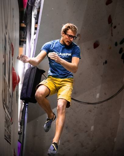 Matteo Manzoni fra kvalifiseringen. Foto: Olav Kjeldstad Larsen 1matteo