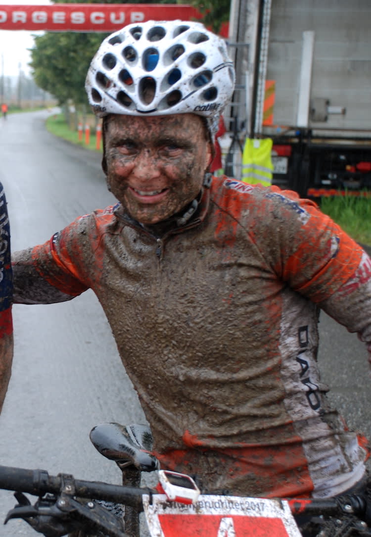 SEIGT: Gårsdagens Norgescupfinale i terreng maraton var vesentlig seigere, sier Hildegunn Gjertrud Hovdenak. Foto: Jon Wiik Hildegunn Gjertrud Hovdenak - Stomperudrittet 2017 - Jon Wiik