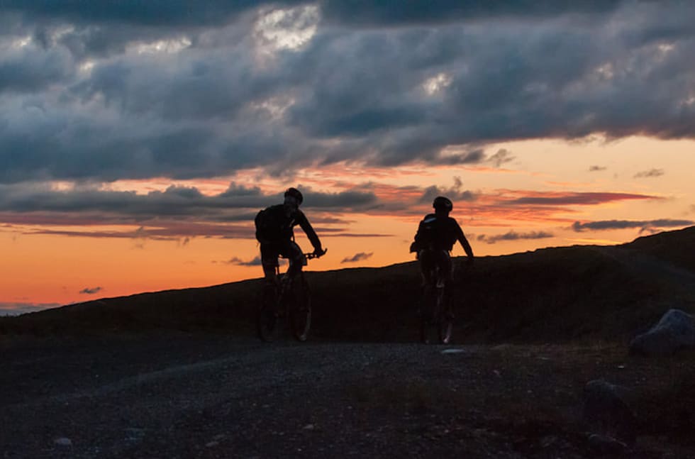 Unik stemning over Finnmarksvidda under Offroad Finnmark 2015. Foto: Venche Jensen/Offroad Finnmark OF2015 - Venche Jensen 1400x924