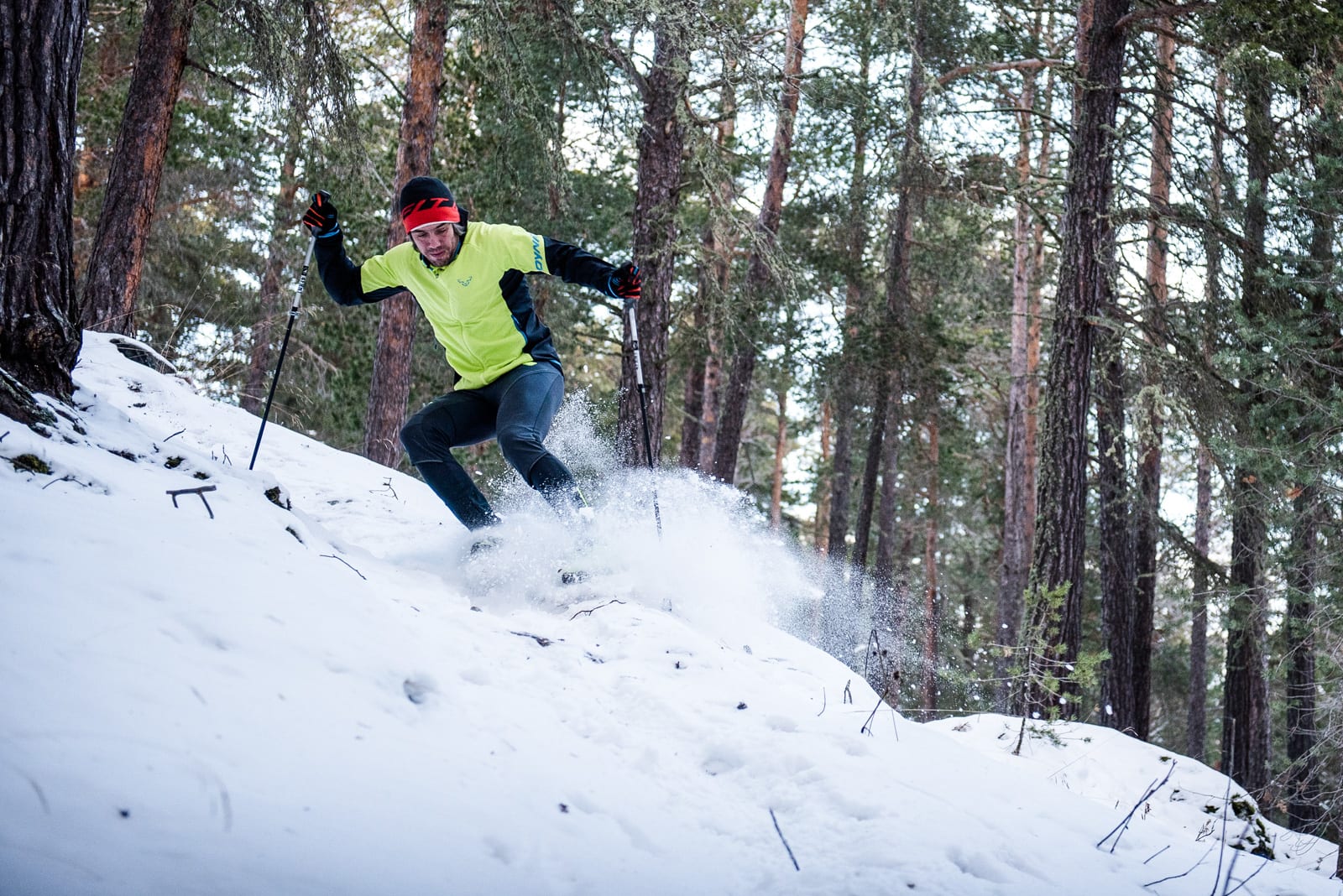 KLAR! Som du skjønner av teaseren tar ikke Erik Finseth lett på vintersesongen og har rimelig store forventninger om at i år skal den sitte: Den perfekte svingen. Bilde: Martin I. Dalen