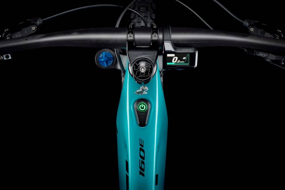 ELEKTRISK: Yeti 160E er utstyrt med Shimanos EP8 motor. YETI 160E