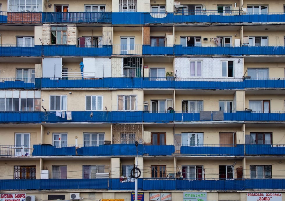 Georgia_Tblisi_boligblokk fra Sovjettiden