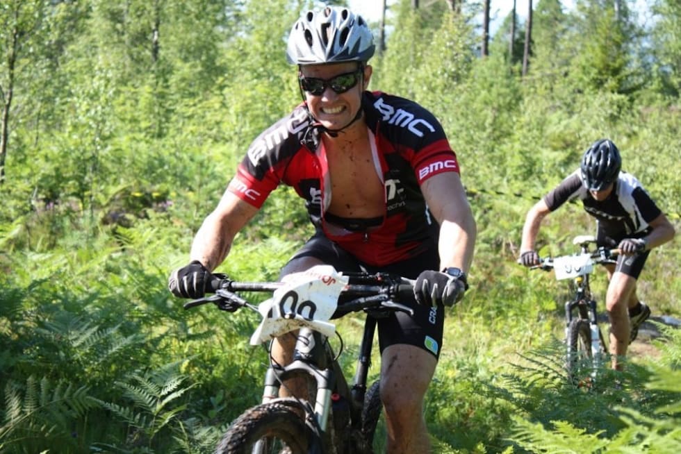 Etter at Sigrid Groven ble hekta på stisykling gikk det også fortere på tradisjonelle sykkelritt. Foto: Privat