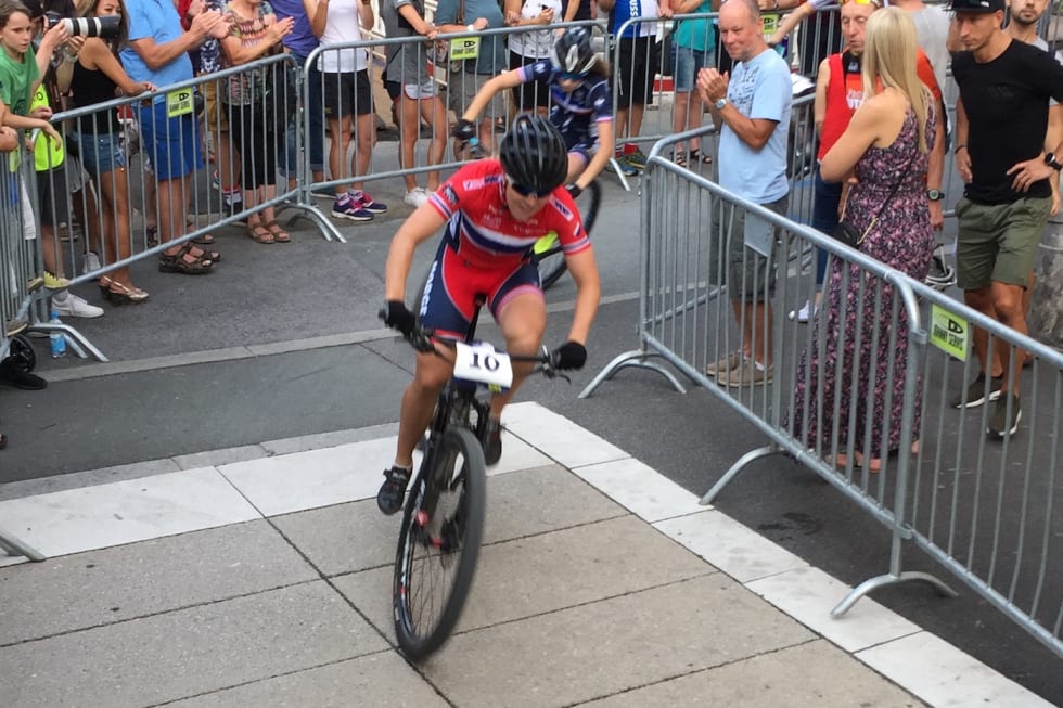Martin Siggerud skled på grusen i prologen og gikk ikke videre i EM-sprinten. Foto: Eddy Knudsen Storsæter Martin Siggerud - EM Sprint 2018 - Eddy Knudsen Storsæter 1400x933
