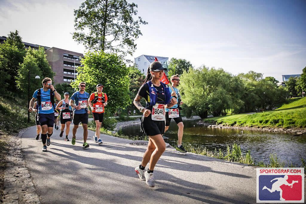 UNDERVEIS: Bildet er fra første del av løypa. Foto: Sportograf