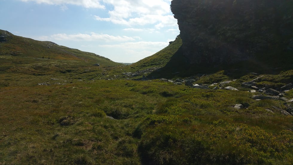 Stravasegment fra Bukkerittet 2.0. Foto: Knut Helstad Strava Skeikampen - Knut Helstad 1