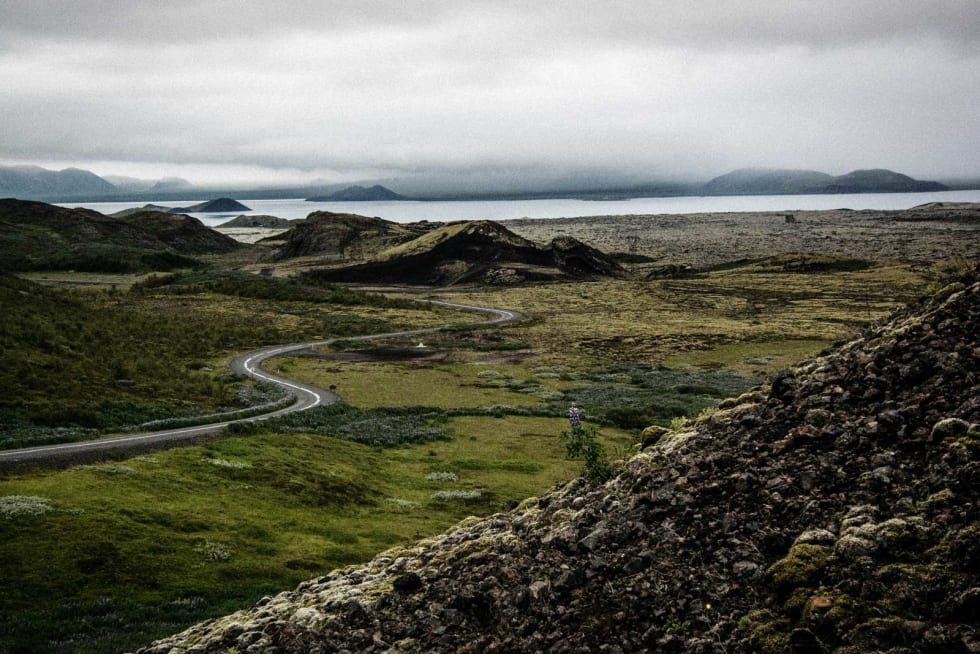 UT MOT HAVET: Eller ut mot Thingvallavatn, om du vil.