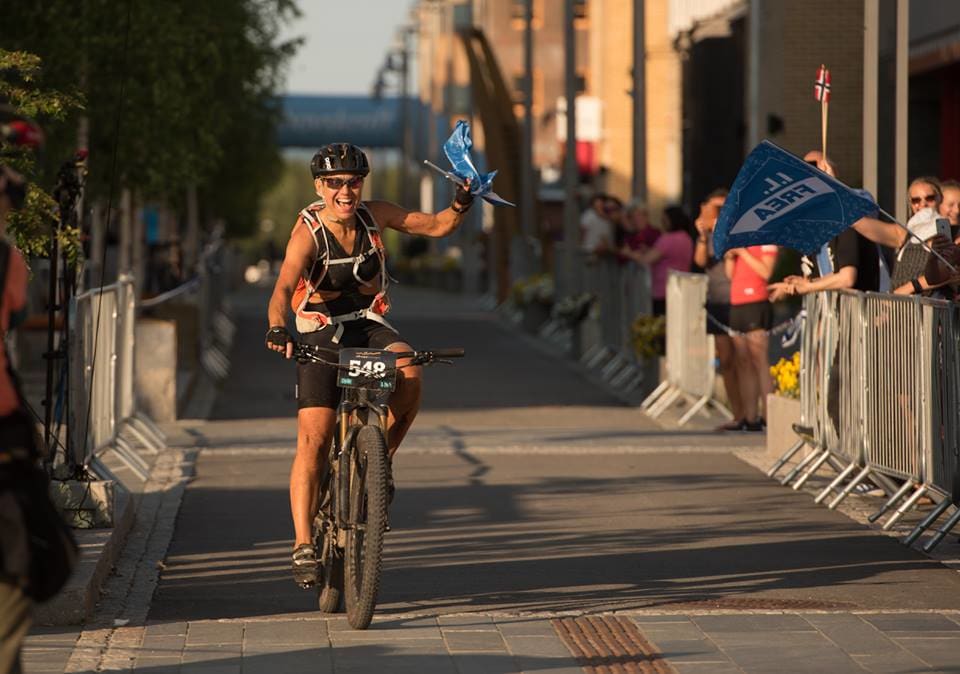 Linda Mosesen vant dameklassen i OF150. Foto: Morten Broks Linda Mosesen - OF150 2018 - Morten Broks