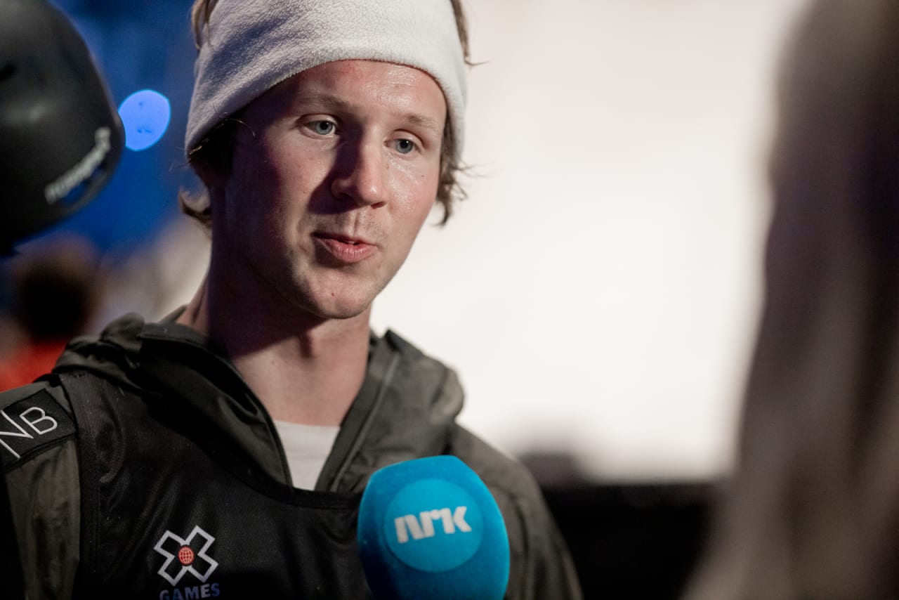 Christian Nummedal falt i sine to siste runs. Foto: Andreas Løve Storm Fausko