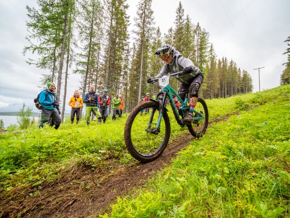Vera Leivsdottir var overlegen på etappe FE0 lørdag kveld, og vant også hele rittet med god margin. Foto: Frode Koppang Vera Leivsdottir 1.plass damer etappe FE0 (1 of 1)