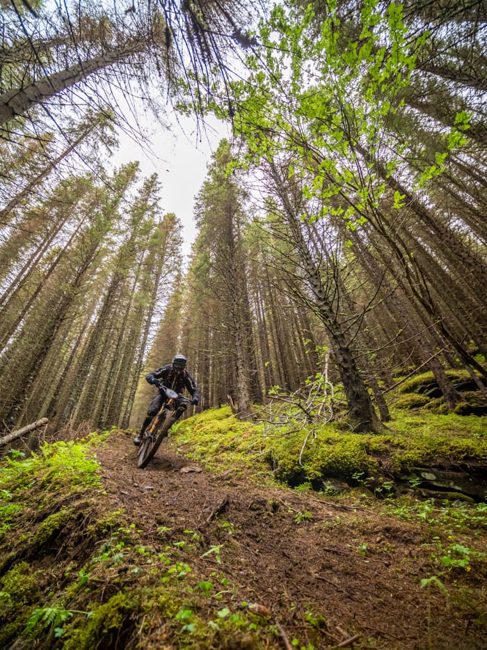 Evigunge Are Tallaksrud på den svært fuktige lørdagsetappen. Foto: Frode Koppang FE0 Are Tallaksrud 1.plass master (1 of 1)