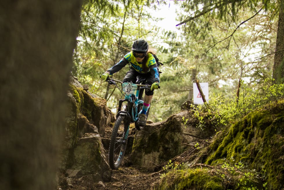 Vera Leivsdottir tok andreplassen. Foto: Per-Eivind Syvertsen Vera_Leivsdottir