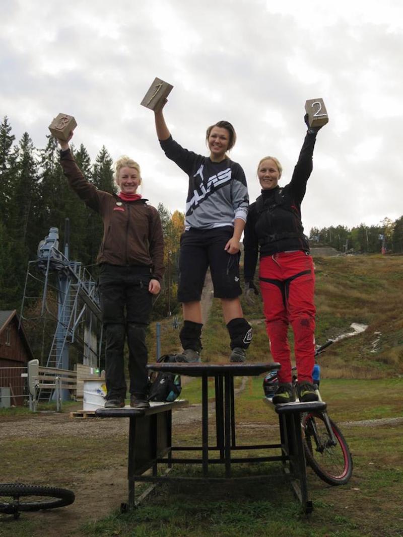 Emily Nerland vant Kampen om Gubben også i år, med Marte Lund på andreplass og Ida Rydland Nærum på tredje. Foto: Petter Wilhelmsen Ida Rydland Nærum - Emily Nerland - Marte Lund - Kamoen om Gubben 2018 - Foto Petter Wilhelmsen