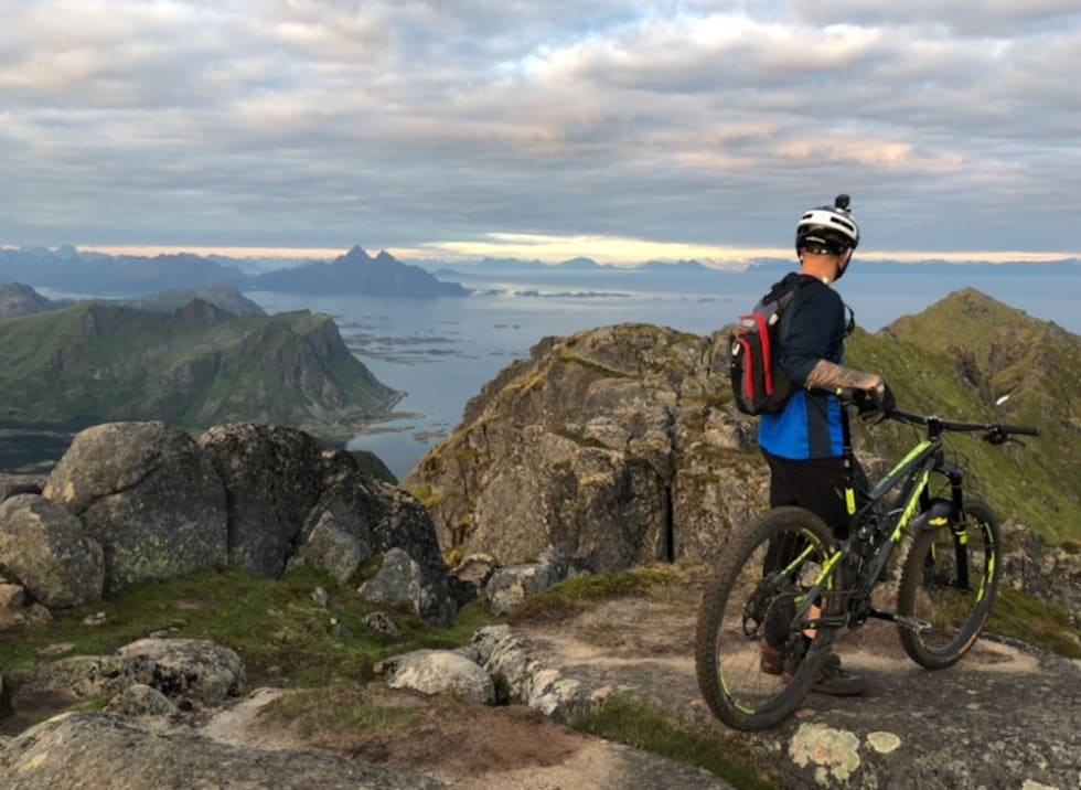 Jørn Hanssen er leder i NOTS Lofoten. Foto: Privat Jørn Hanssen - Bjørn Ståle Larsen 1000x