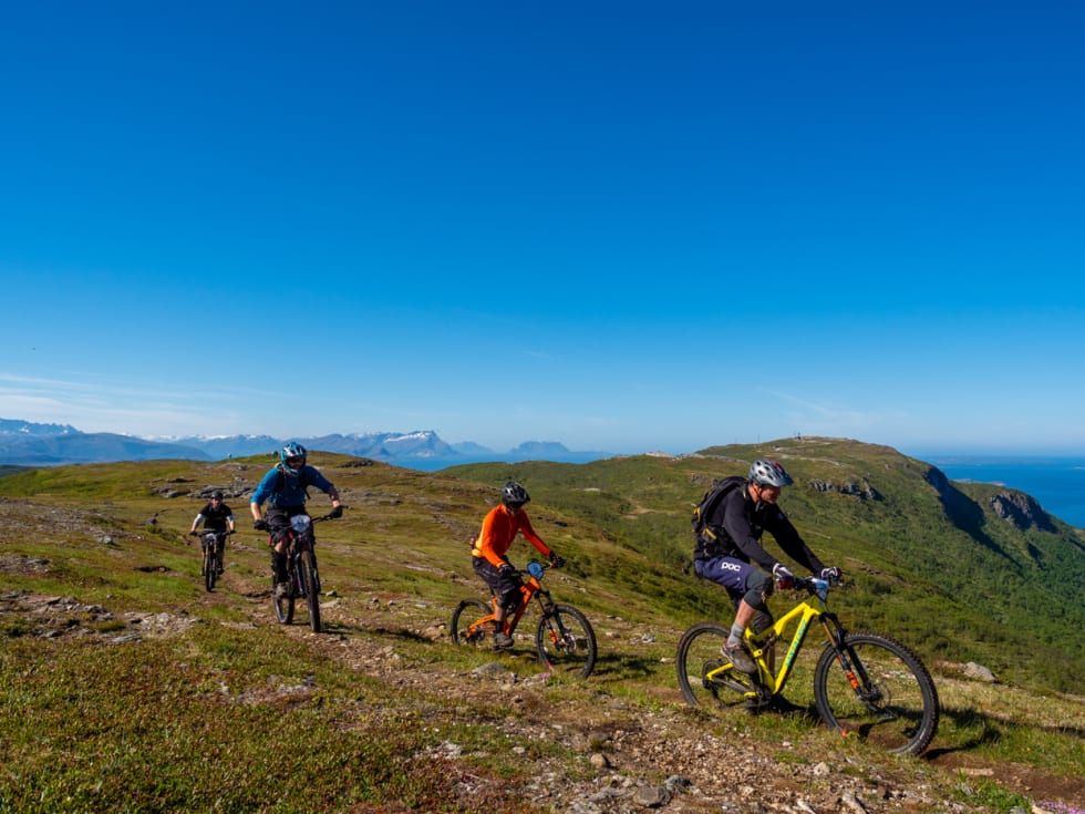 Løpsfjellet, på vei til etappe 1. Foto: Frode Koppang Løpsfjellet på vei til etappe 1