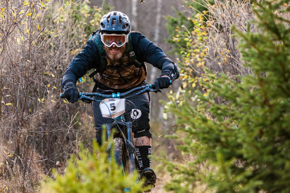 Hardbarka Enduro er tilbake med mer av samme sort som første utgave. Foto: Adrenalin Media Hardbarka Stian fra Geilo Foto Adrenalin Media 1400x933