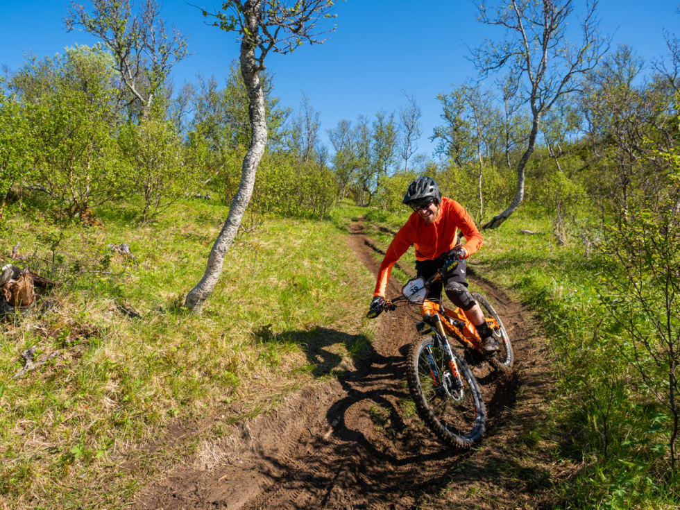 Øyvind Hem på fjerde etappe. Foto: Frode Koppang etappe 4 Øyvind Hem 3.plass master (1 of 1)